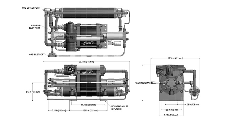 Газовые бустеры моделей 8AGD-30, 8AGD-60c