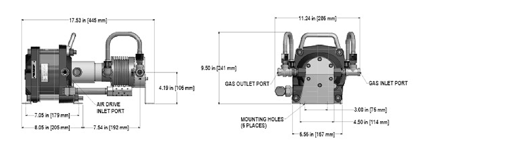 Газовый бустер модели AGD-4