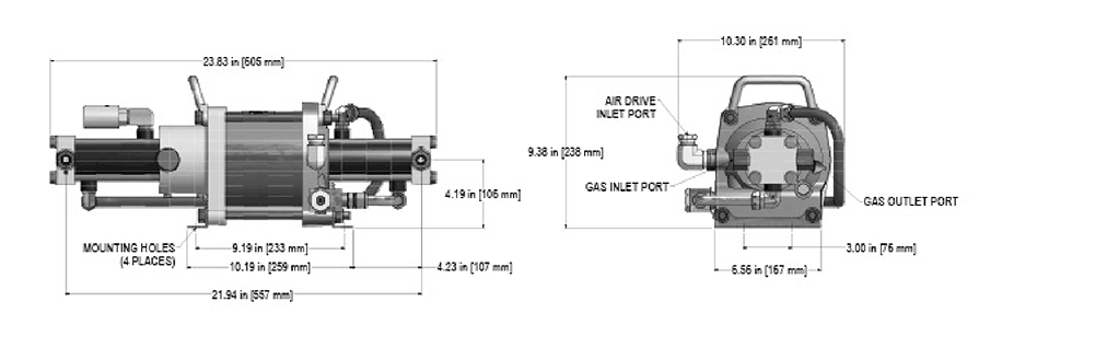 Газовый бустер модели AGD-7