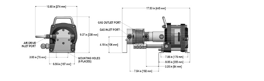 Газовый бустер модели AGT-4